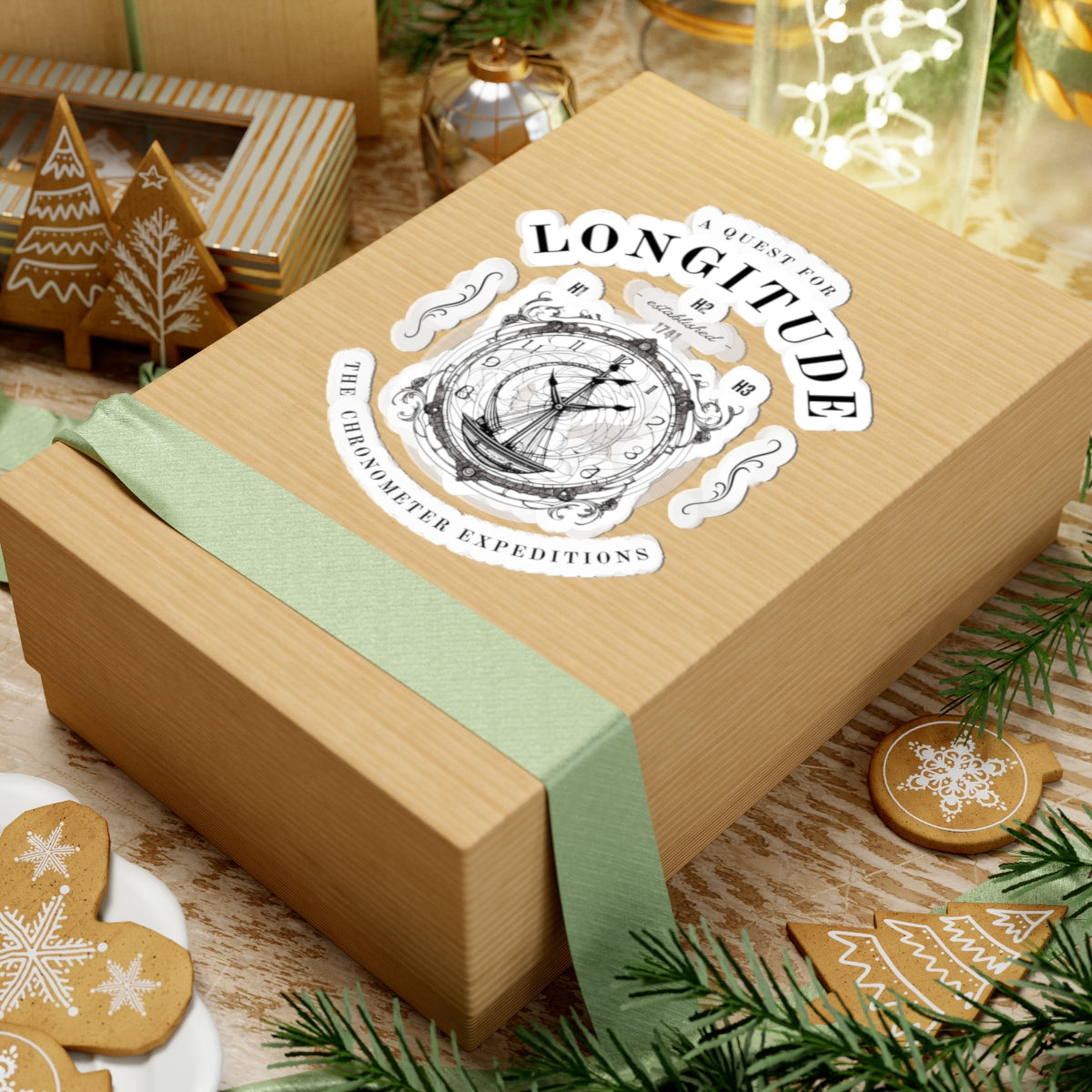 The Longitude Explorers FOM 9 Kiss-Cut Stickers