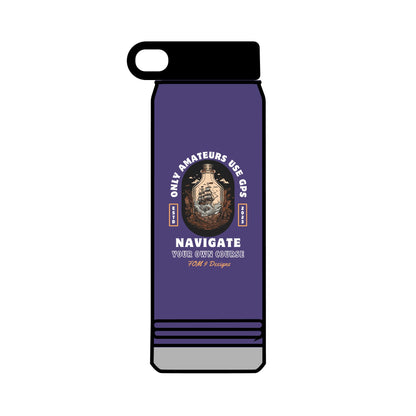 Only Amateurs Use GPS FOM 9 Water Bottle, 32oz