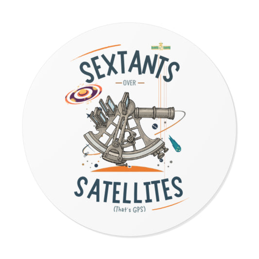 Sextants over Satellites V2 FOM9 Vinyl Stickers