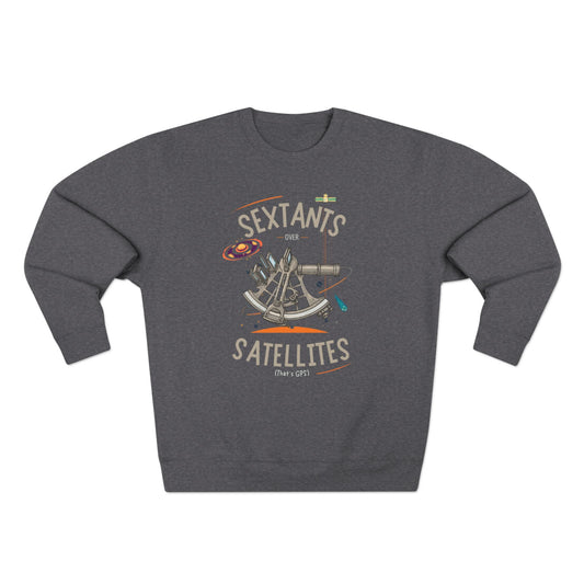 Sextants over Satellites FOM 9 Sweatshirt
