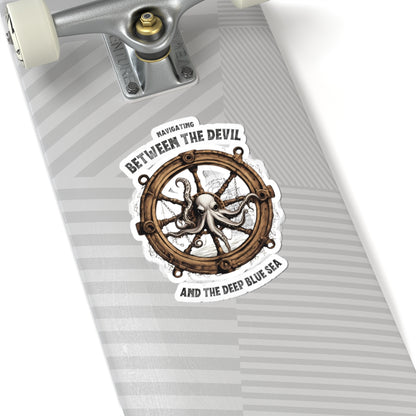 "The Devil and the Deep Blue Sea" FOM 9 Sticker