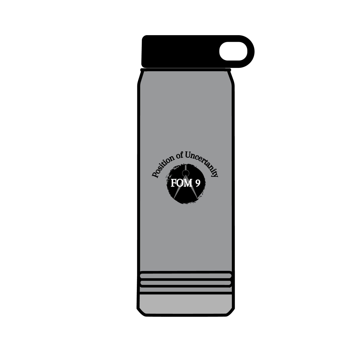 FOM 9 GPS Water Bottle, 32oz